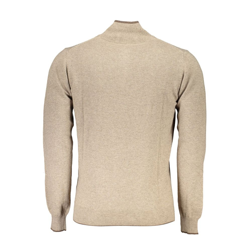 North Sails Beige Fabric Sweater North Sails