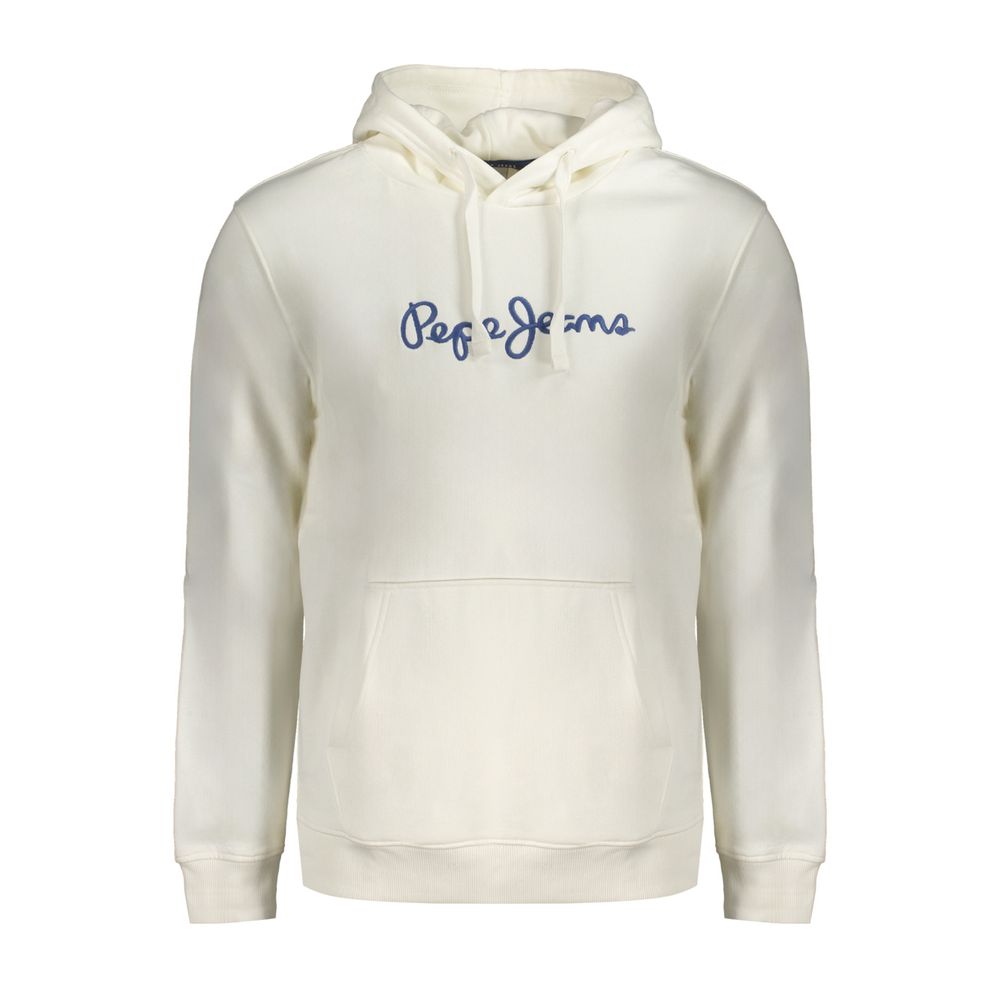 Pepe Jeans White Cotton Sweater Pepe Jeans