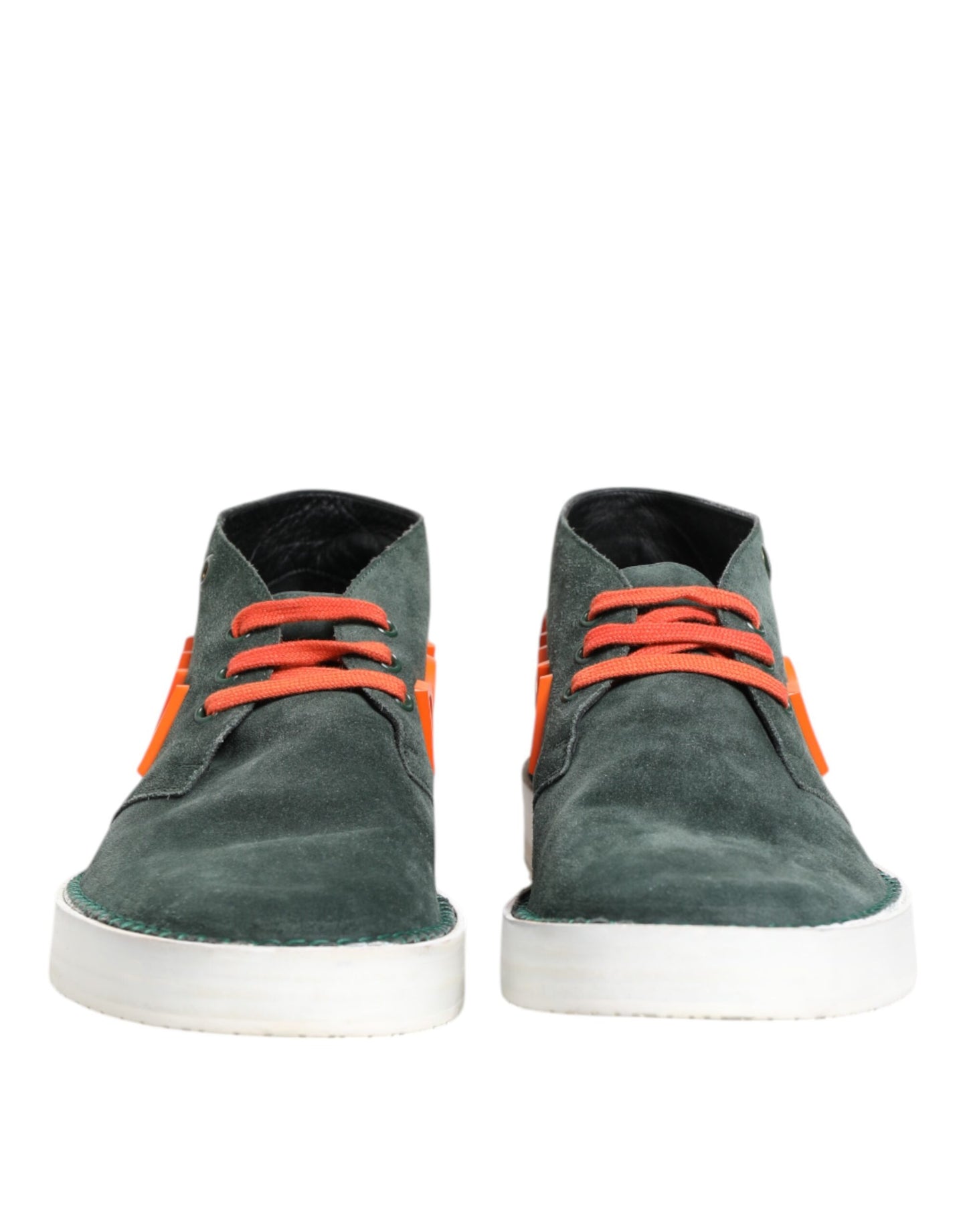 Dolce & Gabbana Green Derby Logo Casual Men Sneakers Shoes Dolce & Gabbana