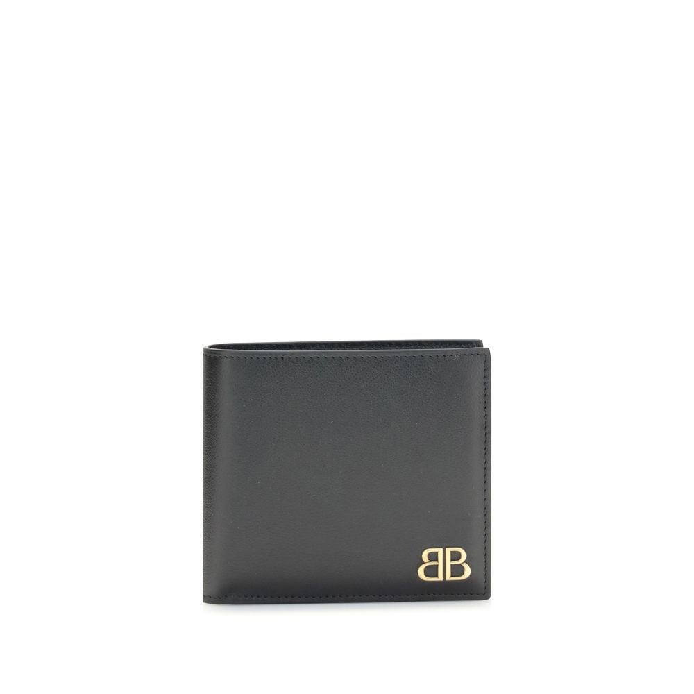 Balenciaga Logo plaque Wallet Balenciaga