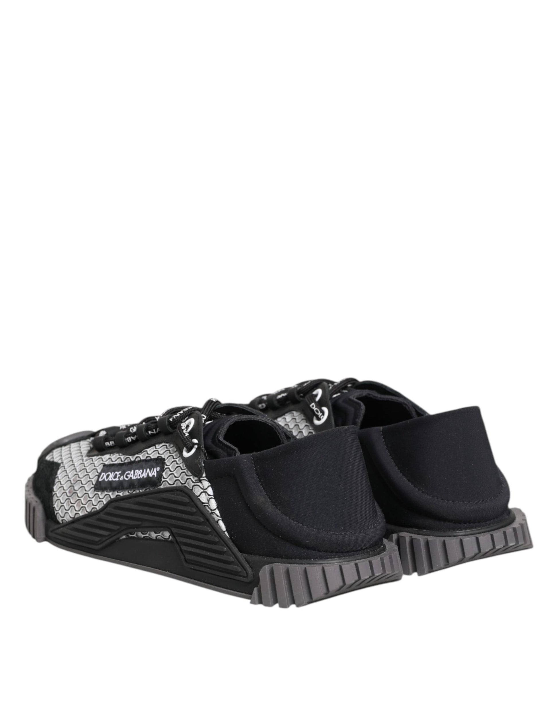 Dolce & Gabbana Multicolor Lace Up Low Top NS1 Sneakers Shoes Dolce & Gabbana