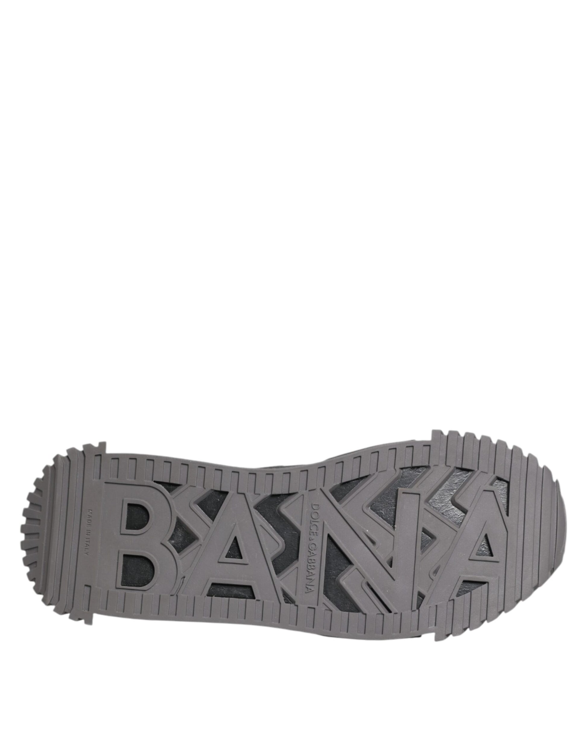 Dolce & Gabbana Multicolor Lace Up Low Top NS1 Sneakers Shoes Dolce & Gabbana