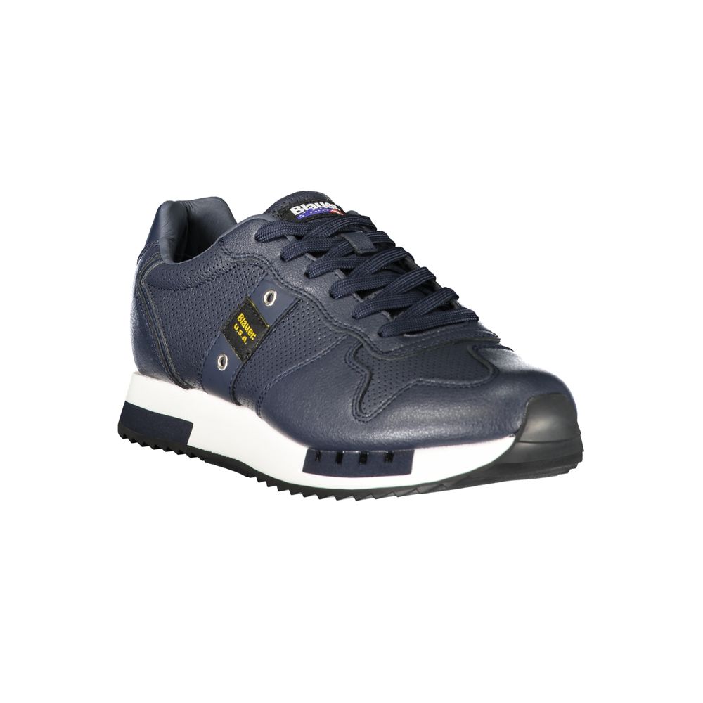 Blauer Blue Polyurethane Men's Sneaker - Eljoys Fashion 