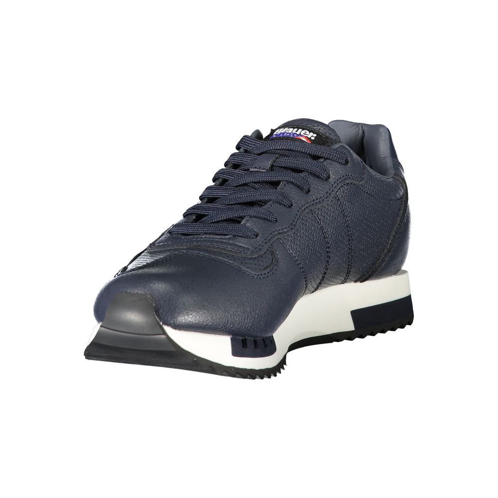 Blauer Blue Polyurethane Men's Sneaker - Eljoys Fashion 