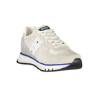 Blauer Grigio polyurethane men's sneaker with sleek design and white sole, featuring laces and modern athletic style.