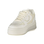 Blauer Bianco Donna sneaker with white polyurethane upper and sporty design, suitable for casual wear.