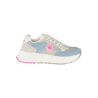 Blauer Azzurro women's sneaker with polyurethane upper, white sole, and stylish design, perfect for casual wear.