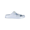 Blauer Azzurro women's slipper made of blue polyurethane with a comfortable slip-on design and textured sole.