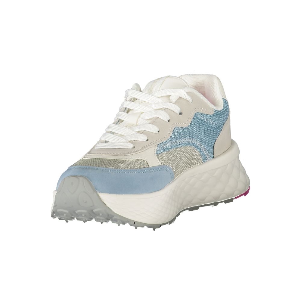 Blauer Azzurro women's polyurethane sneakers with white soles and sleek design, ideal for casual and athletic wear.
