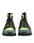 Dolce & Gabbana Multicolor Sorrento Socks Men Sneakers Shoes - Eljoys Fashion 