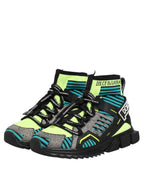 Dolce & Gabbana Multicolor Sorrento Socks Men Sneakers Shoes - Eljoys Fashion 