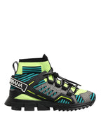 Dolce & Gabbana Multicolor Sorrento Socks Men Sneakers Shoes - Eljoys Fashion 