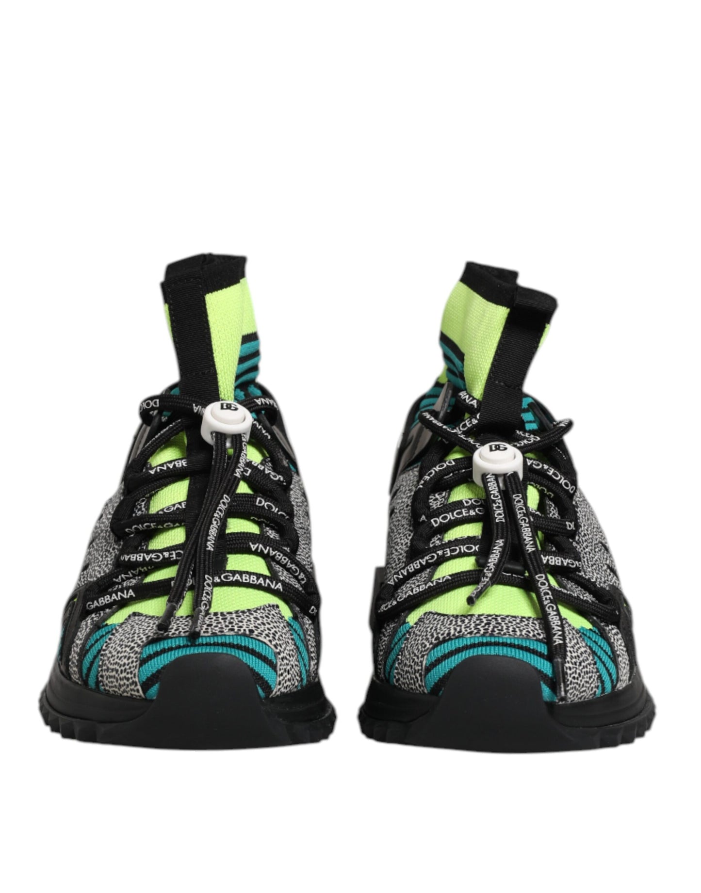 Dolce & Gabbana Multicolor Sorrento Socks Men Sneakers Shoes Dolce & Gabbana