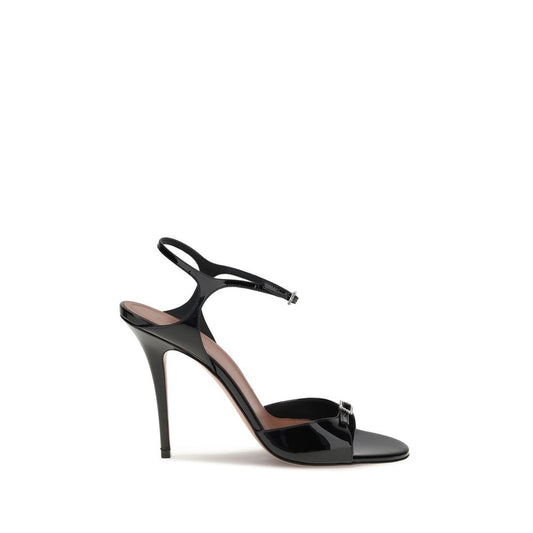 Amina Muaddi Patent-leather Adut Sandal Amina Muaddi