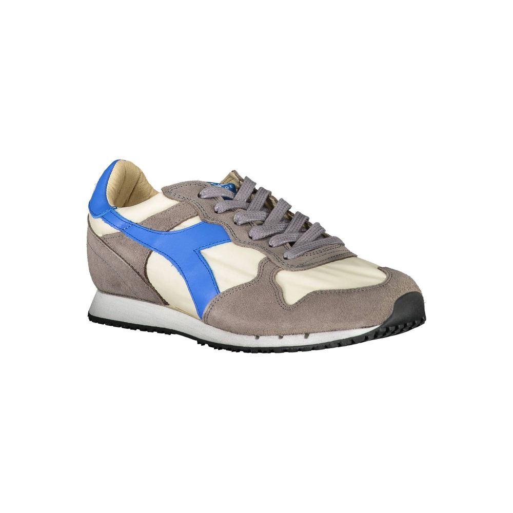 Diadora Gray Fabric Sneaker
