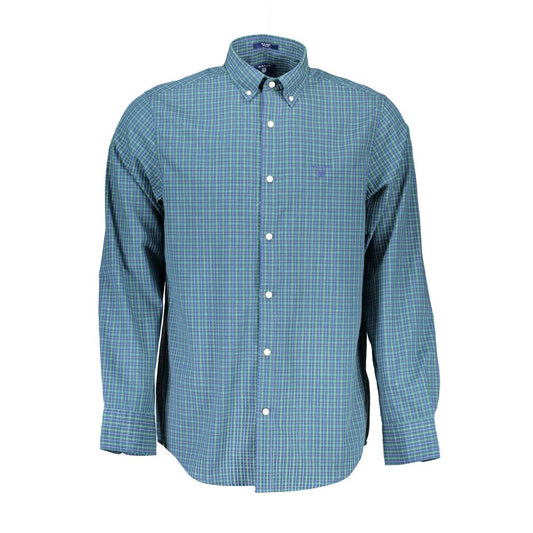 Gant Blue Cotton Shirt Gant