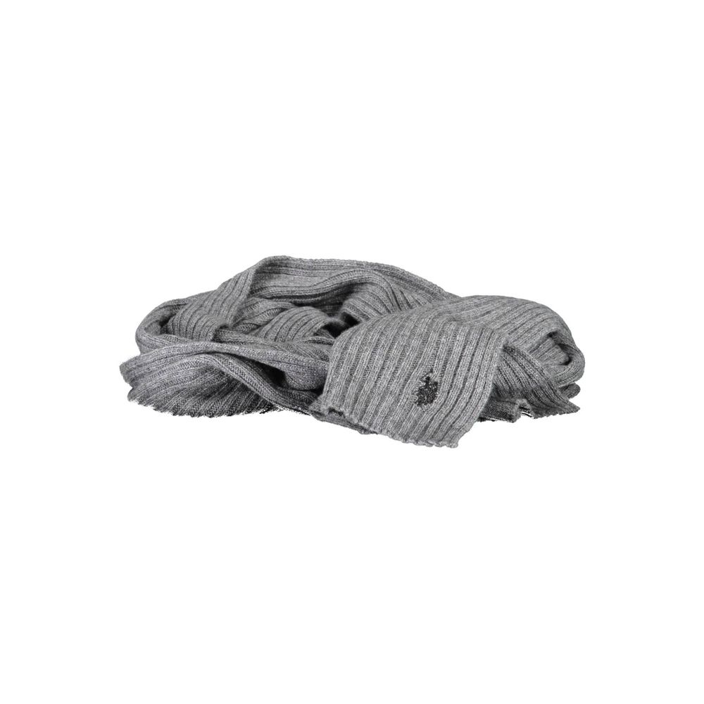 U.S. POLO ASSN. Gray Wool Men's Scarf U.S. POLO ASSN.
