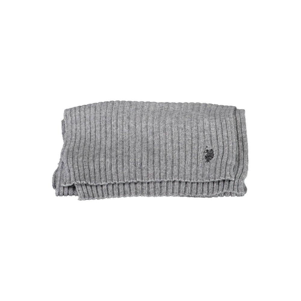 U.S. POLO ASSN. Gray Wool Men's Scarf U.S. POLO ASSN.