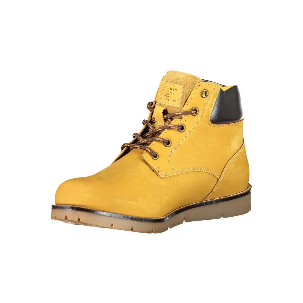 Levi's Yellow Polyester Boot Levi's