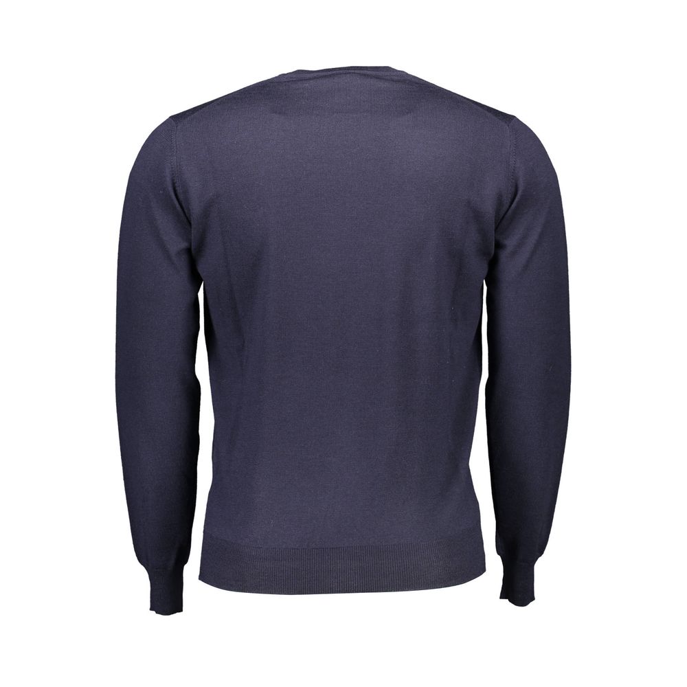 Harmont & Blaine Blue Wool Sweater Harmont & Blaine