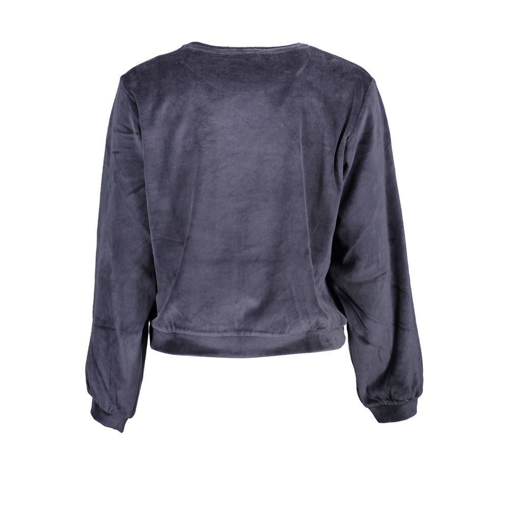 Desigual Blue Cotton Women Sweater - Eljoys Fashion 