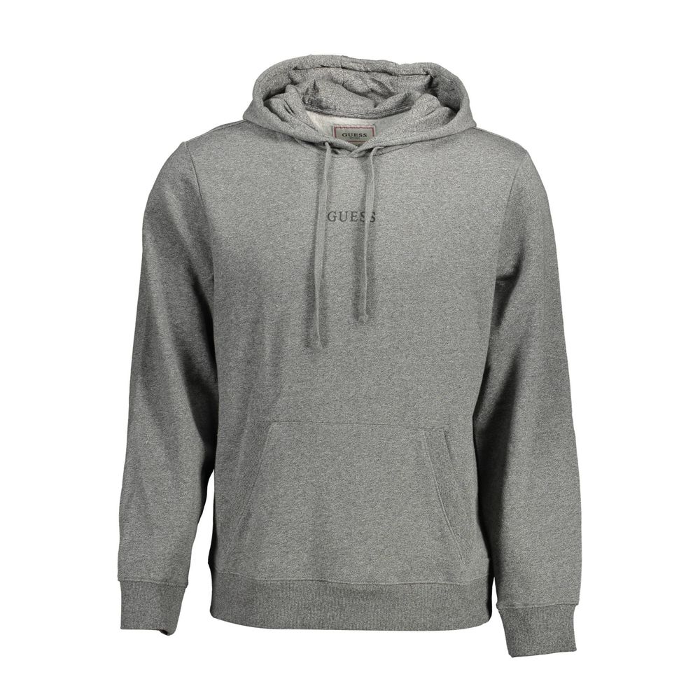 Guess Jeans Gray Cotton Sweater Guess Jeans
