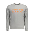 North Sails Gray Cotton Men Sweater