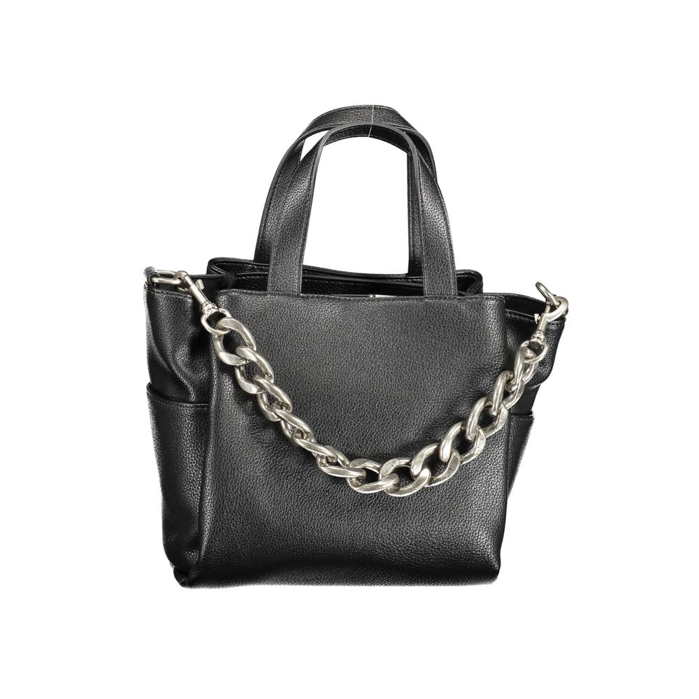 BYBLOS Black Polyethylene Handbag BYBLOS