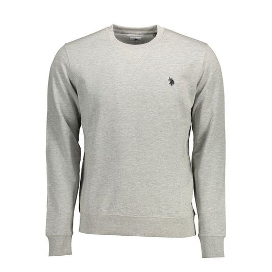 U.S. POLO ASSN. Gray Cotton Sweater U.S. POLO ASSN.