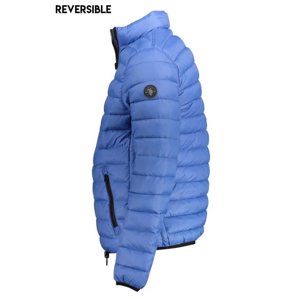 U.S. POLO ASSN. Blue Nylon Jackets & Coat