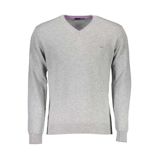 Harmont & Blaine Gray Wool Sweater Harmont & Blaine