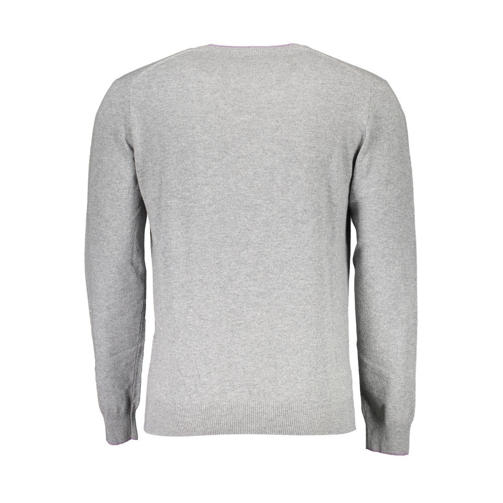 Harmont & Blaine Gray Wool Sweater Harmont & Blaine