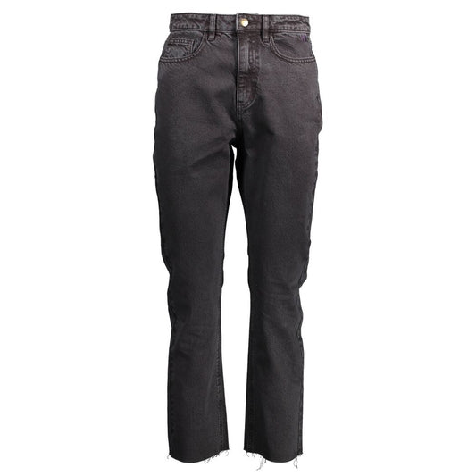 Desigual Black Cotton Jeans & Pant Desigual