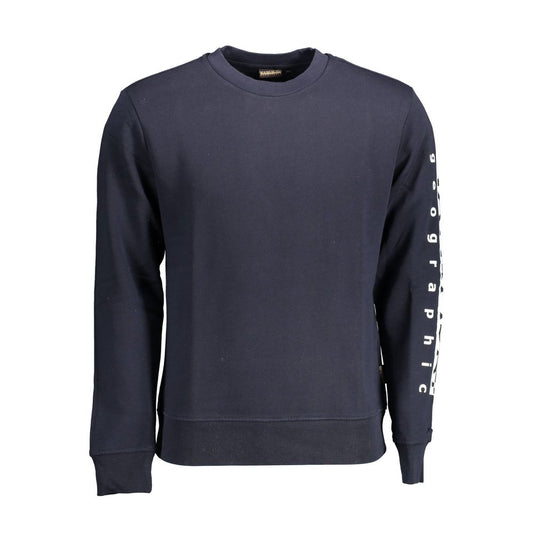 Napapijri Blue Cotton Sweater Napapijri