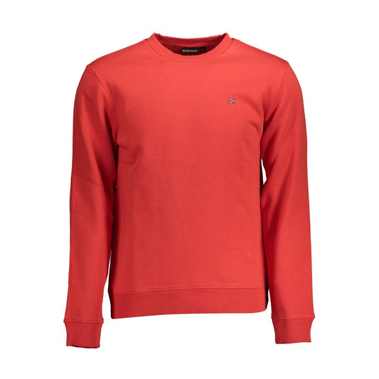 Napapijri Red Cotton Sweater Napapijri