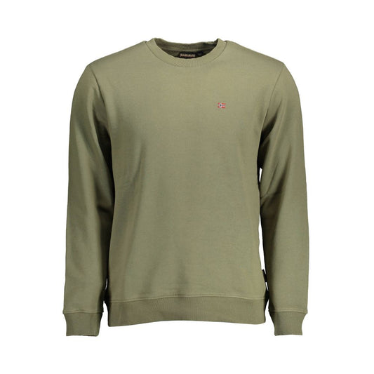 Napapijri Green Cotton Sweater Napapijri