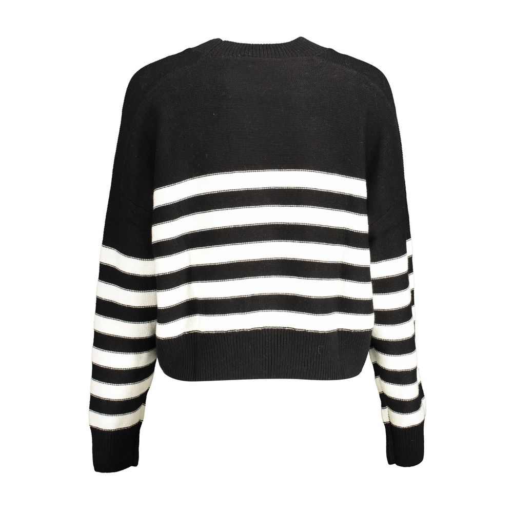 Desigual Black Cotton Women Sweater Desigual