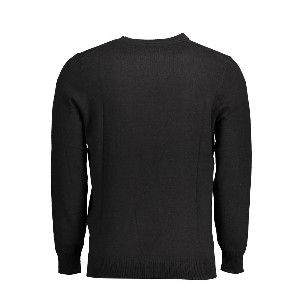 Lyle & Scott Black Cotton Sweater Lyle & Scott