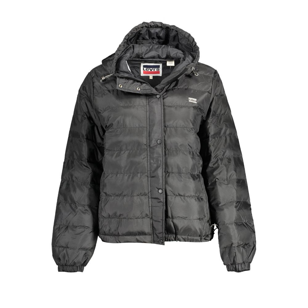 Levi's Black Polyester Jackets & Coat Levi's