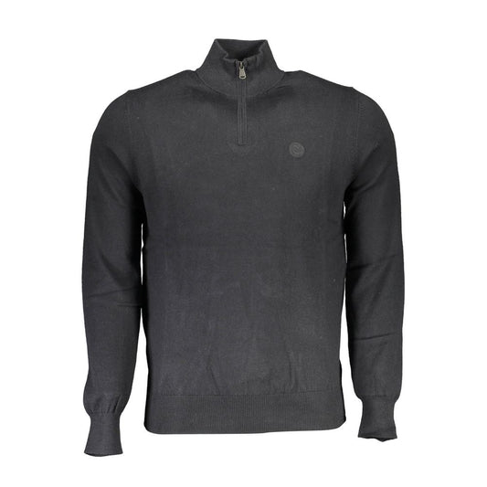 North Sails Black Cotton Sweater North Sails