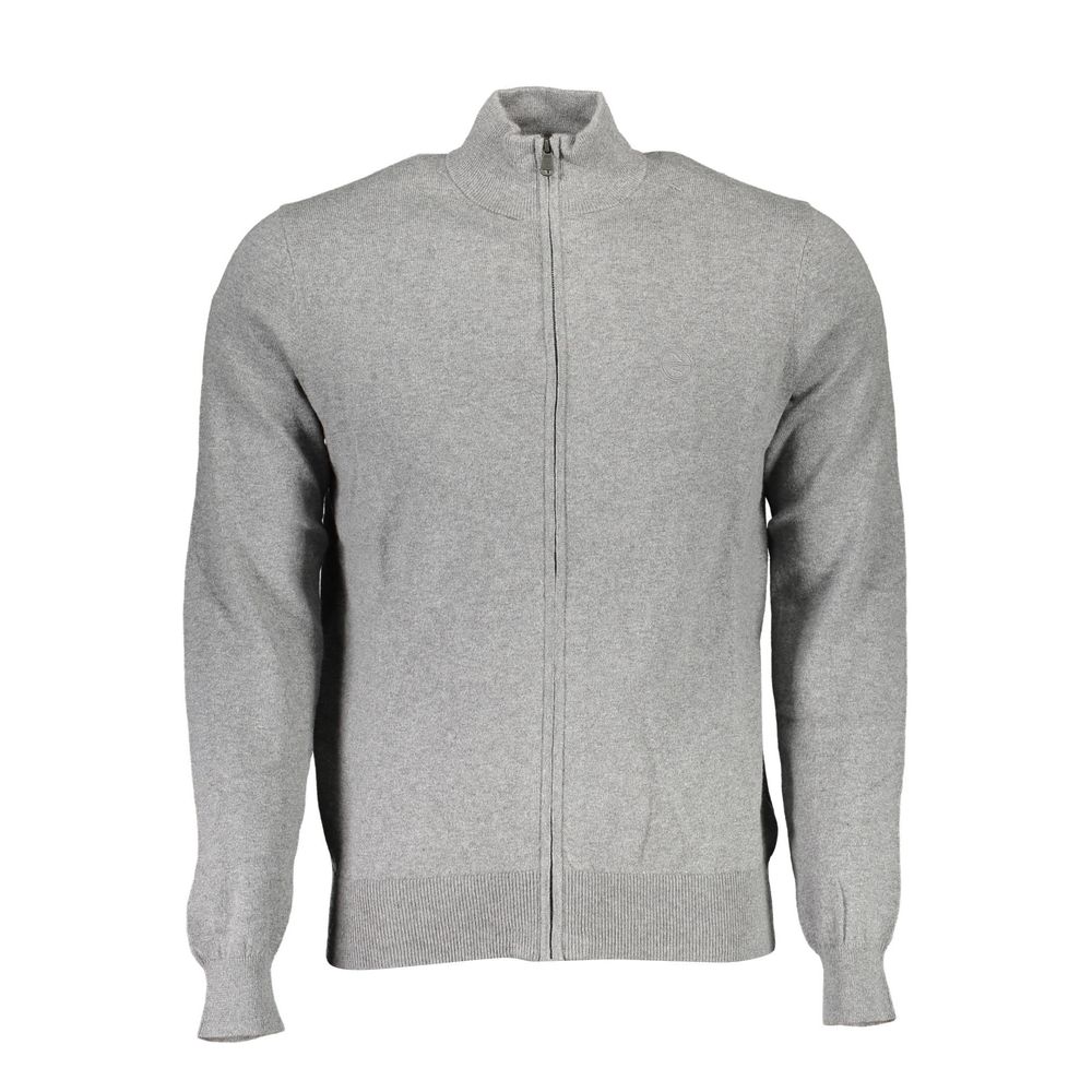 North Sails Gray Cotton Sweater North Sails