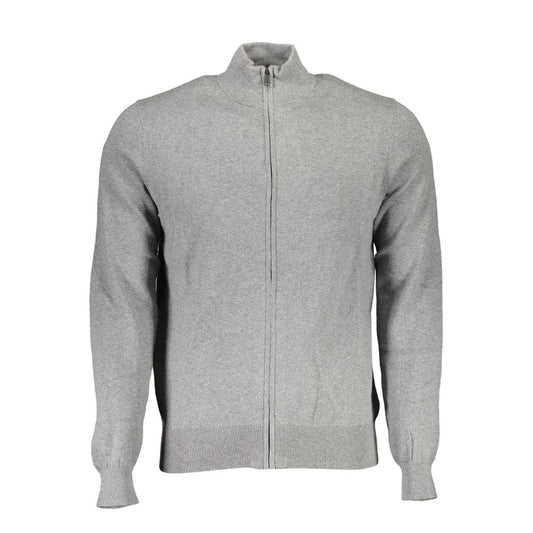 North Sails Gray Cotton Sweater North Sails