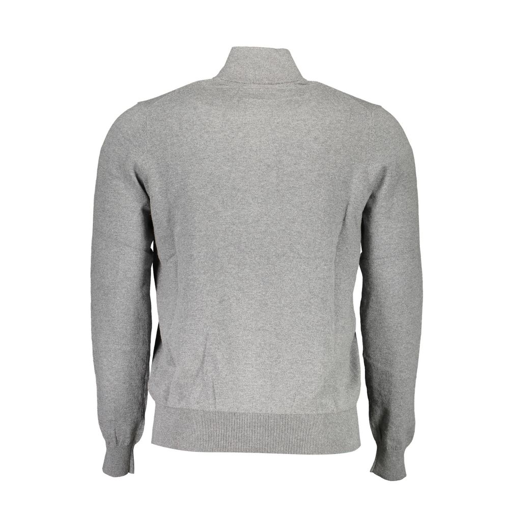 North Sails Gray Cotton Sweater North Sails