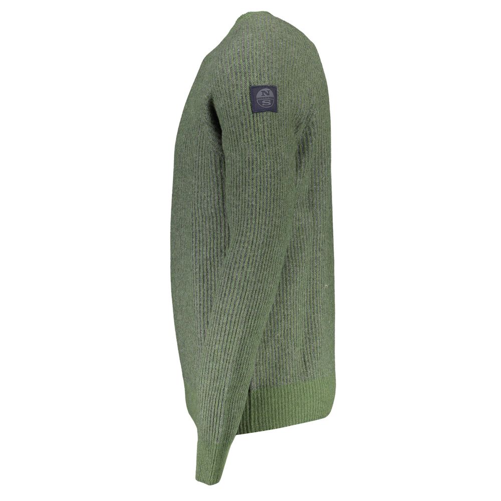 North Sails Green Wool Sweater North Sails
