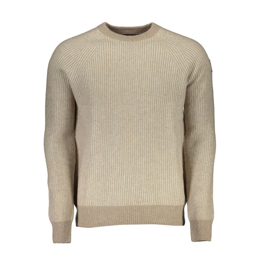 North Sails Beige Wool Sweater North Sails