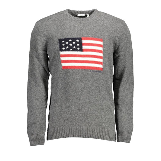 U.S. POLO ASSN. Gray Wool Sweater U.S. POLO ASSN.