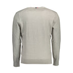 U.S. POLO ASSN. Gray Cotton Men's Sweater