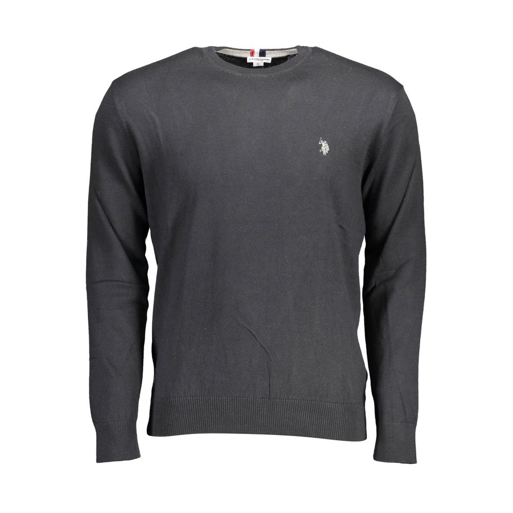 U.S. POLO ASSN. Black Cotton Sweater U.S. POLO ASSN.