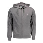 U.S. POLO ASSN. Gray Cotton Men Sweater