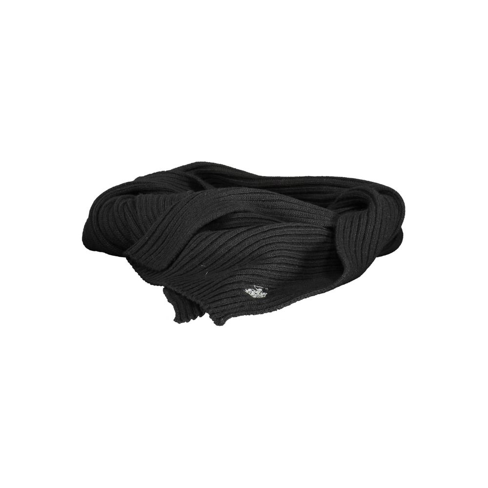 U.S. POLO ASSN. Black Wool Men's Scarf U.S. POLO ASSN.